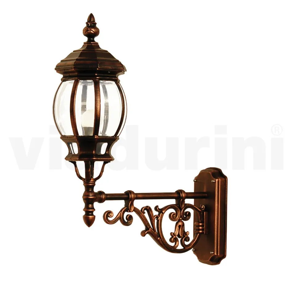 Luminária de parede externa em alumínio fabricada na Itália - Leona Viadurini