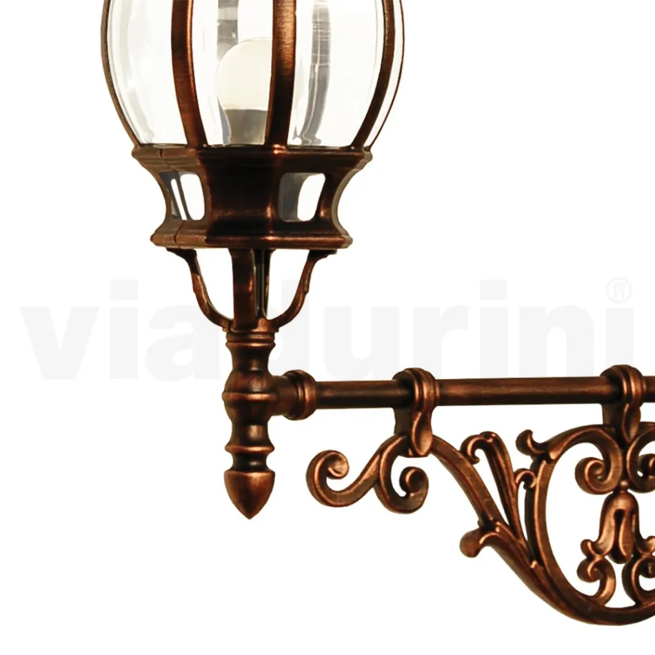 Luminária de parede externa em alumínio fabricada na Itália - Leona Viadurini