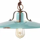 país da trava do metal da lâmpada e ofício da cerâmica de Evelyn Viadurini