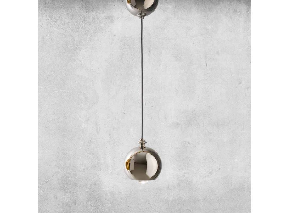 Lâmpada de suspensão moderna em cerâmica Made in Italy - Lustrini L5 Aldo Berrnardi Viadurini