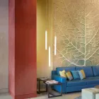 Lâmpada de suspensão de metacrilato Slide Flux Hanging fina made in Italy Viadurini