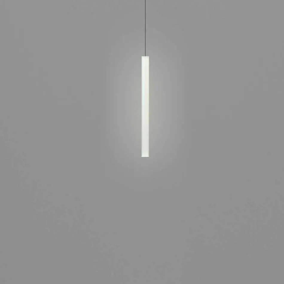 Lâmpada de suspensão de metacrilato Slide Flux Hanging fina made in Italy Viadurini