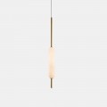 Lâmpada suspensa com 1, 3 ou 6 luzes em design moderno de latão - Typha by Il Fanale