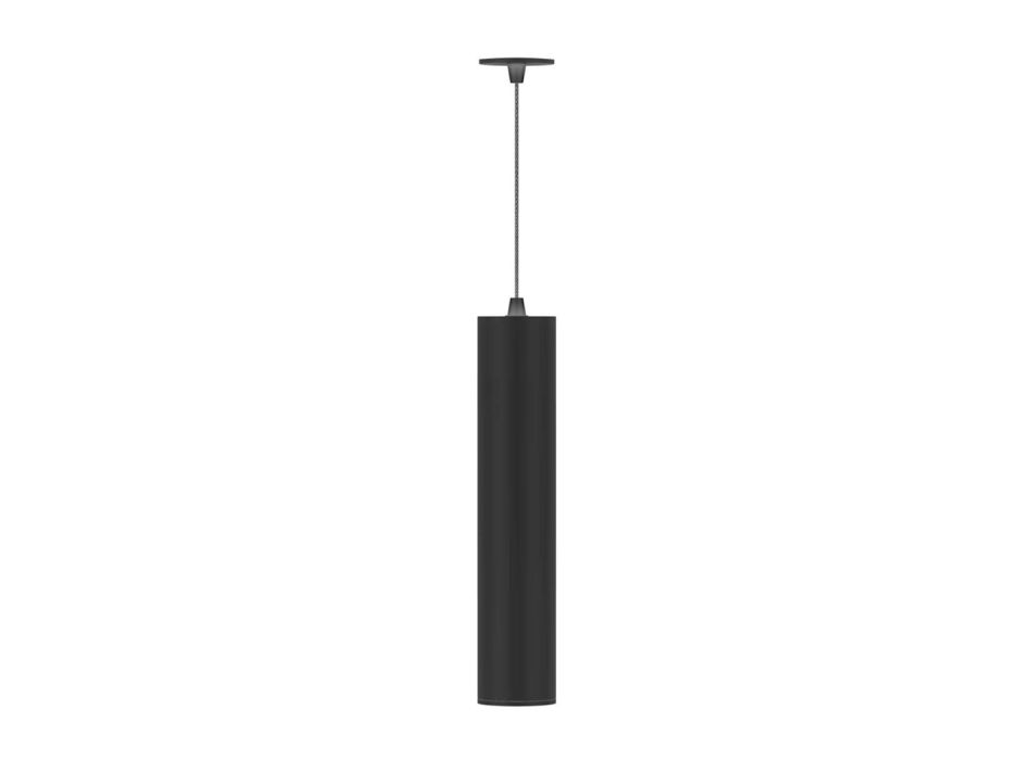 Lâmpada LED 7W Suspensa em Alumínio Branco ou Preto Recessed - Rebolla Viadurini