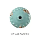 Candeeiro Suspenso Artesanal em Ferro e Cerâmica com Grade - Industrial Viadurini