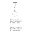 Lâmpada suspensa artesanal em vidro Veneza branco soprado - neve Viadurini