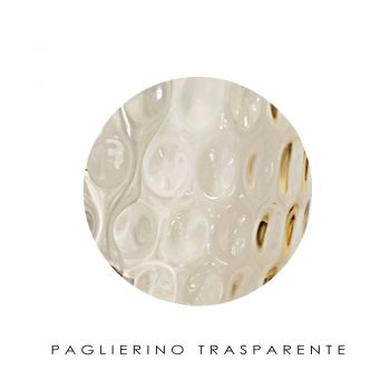 Lâmpada suspensa artesanal em vidro veneziano soprado - Cloe Balloton