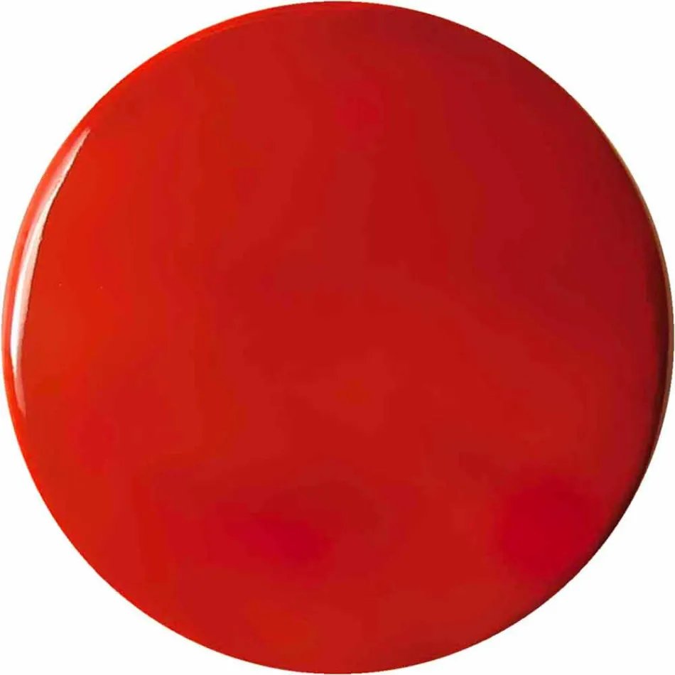 Candeeiro suspenso de cerâmica retro amarelo ou verde fabricado em Itália - Ferroluce Lariat Viadurini