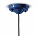 Luminária pendente estilo retro em cerâmica Made in Italy - Ferroluce Caxixi Viadurini