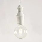 Lâmpada Suspensa de Design Cerâmico - Destino por Aldo Bernardi Viadurini