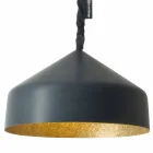 Luminária pendente de designer In-es.artdesign Lousa de resina Cyrcus Viadurini