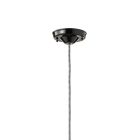Lâmpada Suspensa em Cerâmica Preta e Ferro Design Vintage Industrial - Bew Viadurini