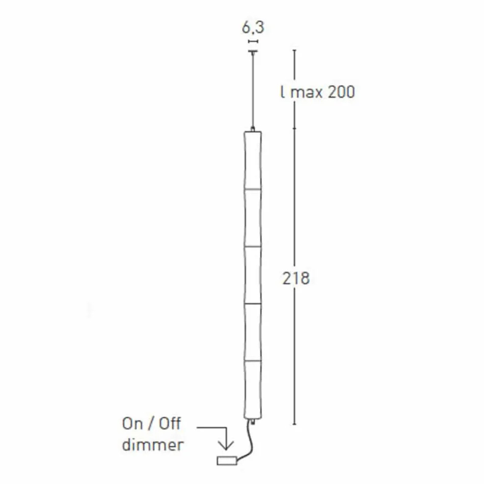 Lâmpada Suspensa em Polietileno Branco e Metal Fabricado na Itália - Astúrias Viadurini