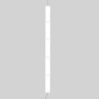 Lâmpada Suspensa em Polietileno Branco e Metal Fabricado na Itália - Astúrias Viadurini