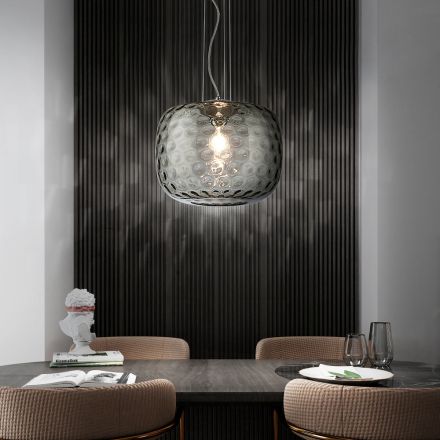 Abajur de vidro soprado feito à mão - Cloe Balloton Viadurini