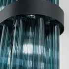 Lâmpada Suspensa Moderna em Vidro Soprado Luxo Feito na Itália - Maesta Viadurini