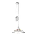 Lâmpada suspensa de cerâmica feita à mão com Passanastri - Nápoles Viadurini