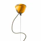 Luminária pendente feita à mão estilo retro Ferroluce Viadurini