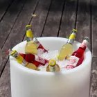 Candeeiro de mesa para design exterior ou interior com Led, Solar ou E27 - Tamburostar Viadurini