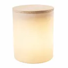 Candeeiro de mesa para design exterior ou interior com Led, Solar ou E27 - Tamburostar Viadurini