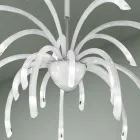 Candelabro de vidro veneziano de 21 luzes feito à mão na Itália - Jason Viadurini