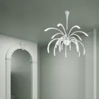 Candelabro de vidro veneziano de 21 luzes feito à mão na Itália - Jason Viadurini