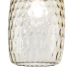 Lustre de vidro soprado à mão com duas ou três luzes, fabricado na Itália - Sibilla Viadurini