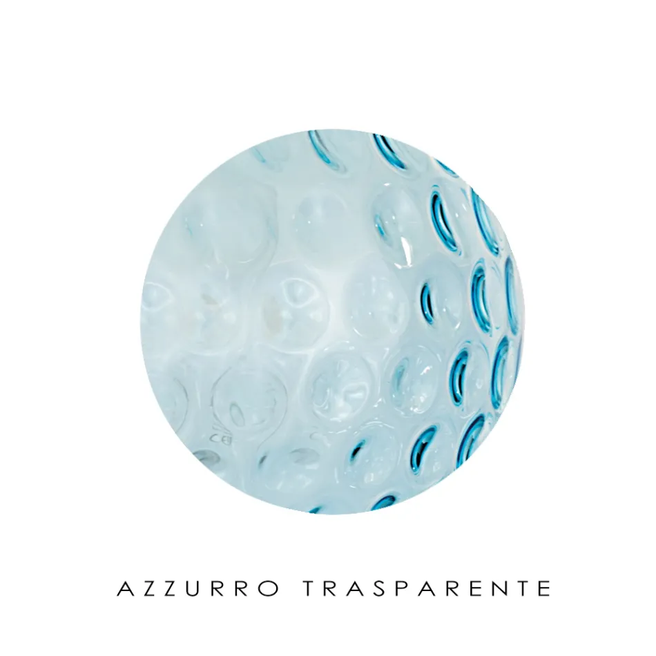 Lustre veneziano de três luzes em vidro soprado, modelo Bouquet, fabricado na Itália - Lucilla Viadurini