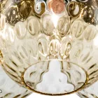 Lustre veneziano de três luzes em vidro soprado, modelo Bouquet, fabricado na Itália - Lucilla Viadurini