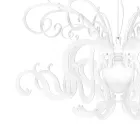 Lustre Suspenso em Plexiglass Branco Design Reciclável - Sancho Viadurini