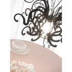 Lustre Suspenso em Plexiglass Branco ou Preto Reciclável - Sancho Viadurini