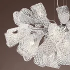 Lustre Artesanal com 21 Luzes em Vidro Veneziano, Fabricado na Itália - Diamonique Viadurini