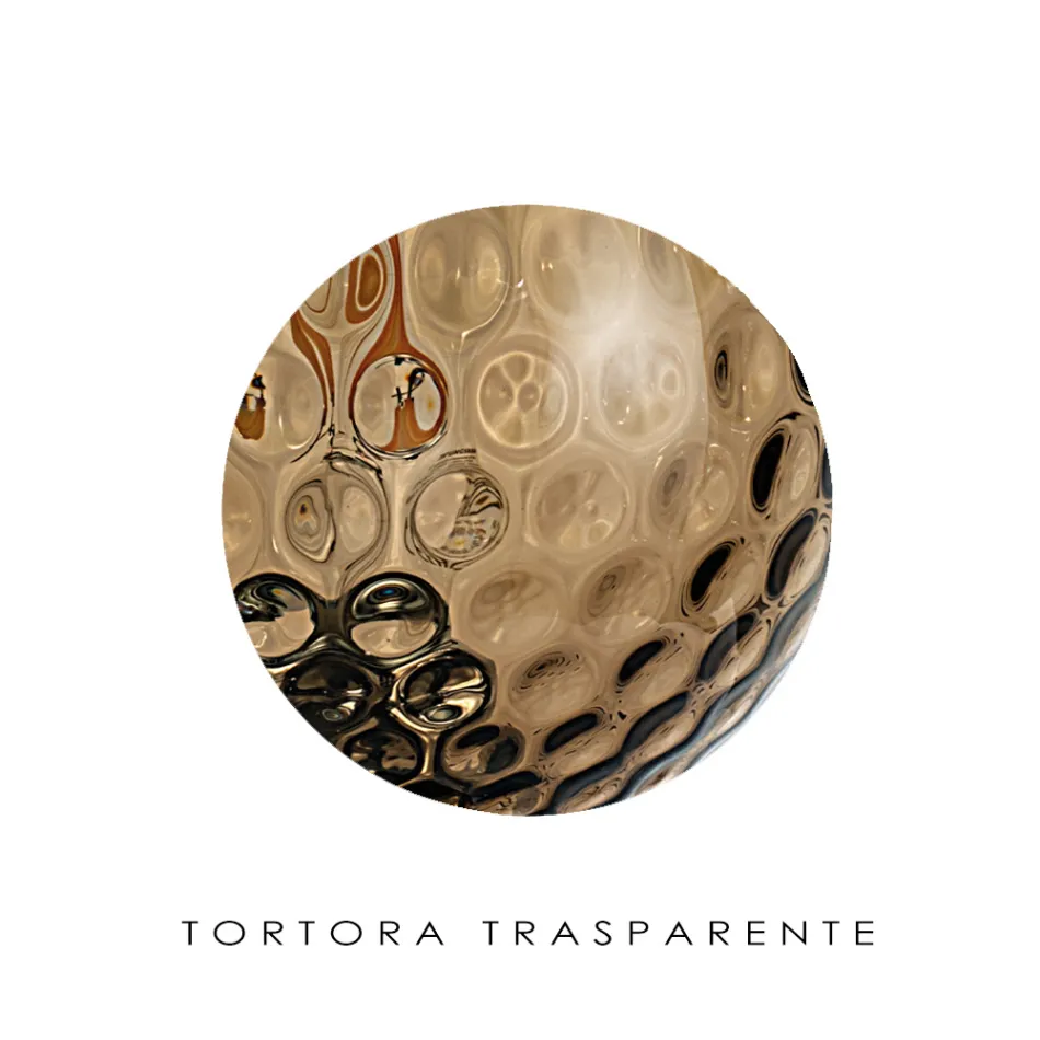 Lustre feito à mão em vidro e metal de Veneza - Bolle Balloton Viadurini