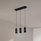 Lustre com 3 LEDs em Alumínio Lacado a Pó e Cabo Ajustável - Buxus Viadurini