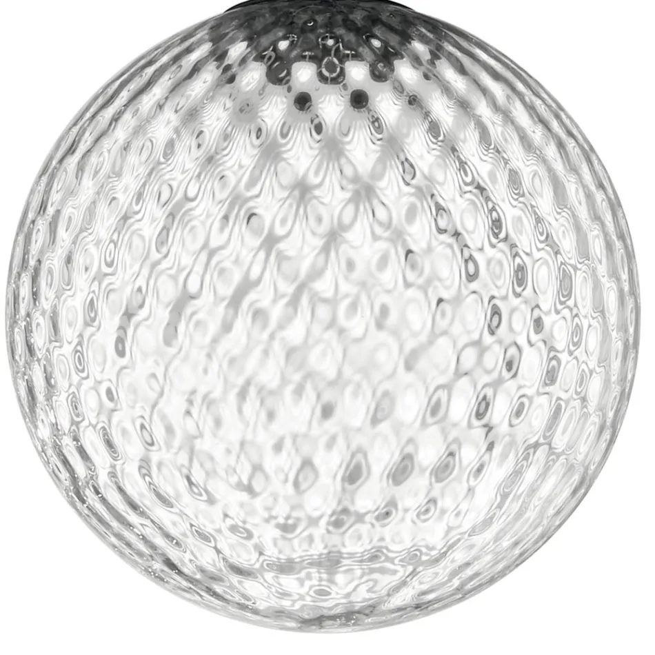 Lustre de vidro soprado de 6 luzes com decoração de balão - Fairy Viadurini
