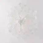 Lustre de cristal pendente para realçar espaços interiores luminosos – Orchidea Viadurini