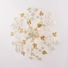 Lustre de cristal pendente para realçar espaços interiores luminosos – Orchidea Viadurini