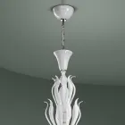 Lustre de vidro 12 luzes de Veneza feito à mão na Itália - Agustina Viadurini