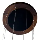 Um lustre de design de 4 peças em madeira Grilli York made in Italy Viadurini