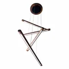 Um lustre de design de 4 peças em madeira Grilli York made in Italy Viadurini