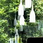 Lustre de design com 6 abajures Grilli Mathusalem made in Italy Viadurini