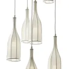 Lustre de design com 6 abajures Grilli Mathusalem made in Italy Viadurini