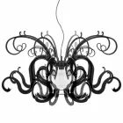 Lustre de plexiglass de design moderno feito na Itália, Malito Viadurini