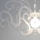 Lustre de plexiglass de design moderno feito na Itália, Malito Viadurini