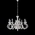 Lustre de madeira fabricado na Itália para decoração de interiores - Florença Viadurini