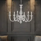 Lustre de madeira fabricado na Itália para decoração de interiores - Siena Viadurini