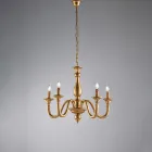 Lustre de madeira fabricado na Itália para decoração de interiores - Siena Viadurini