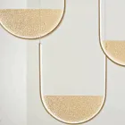 Lustre de Metal com Encaixe Removível em Vidro Granulado - Catalpa Viadurini