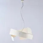 Asteroid: Um lustre de metal preto e vidro para espaços modernos. Viadurini