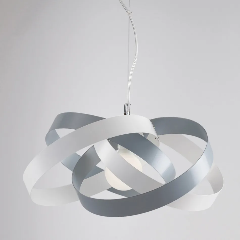 Lustre de metal e vidro para iluminar interiores com elegância – Rosmarino Viadurini